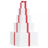 Gossi cutie cadou pentru decoratiuni de craciun 250 led-uri alb cald