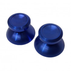 2 bucati Aluminiu stick Thumbsticks pentru Sony PlayStation 4 PS4 Controller-Culoare Albastru