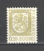 Finlanda.1977 Leul heraldic DF.51, Nestampilat