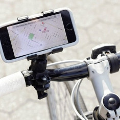 Suport telefon pentru biciclete - Black | Kikkerland