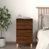 Noptiera Gossi Stejar Maro 40x35x70 cm | Noptiera dormitor PAL | Masa noptii прямоугольник