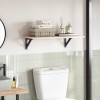VidaXL Blat de masă 80x40x2 cm dreptunghiular lemn masiv de acacia 4008745