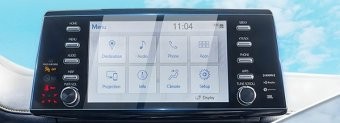 Toyota Sienna 2021-2023, ecran navigatie folie protectie King Protection