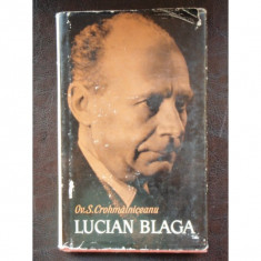 LUCIAN BLAGA - OV.S. CROHMALNICEANU foto