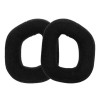 Set 2 Earpads kwmobile pentru Corsair HS80, Textil, Negru, 60437.01