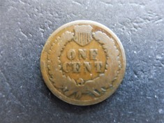 Statele Unite ale Americii, SUA (USA) 1891 - ONE CENT (Indian Head) (52) foto