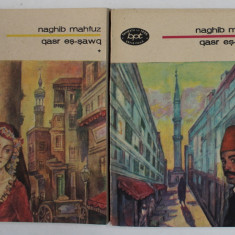 QASR ES - SAWQ , roman de NAGHIB MAHFUZ , VOLUMELE I - II , 1987