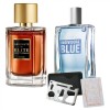 Set apa de toaleta Absolute by Elite Gentleman 50 ml, apa de toaleta Individual Blue 100 ml, card multifunctional de supravietuire, otel inoxidabil, Avon