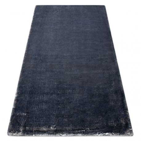Covor modern de spălat LAPIN shaggy, antiderapant fildeș / negru, 180x270 cm