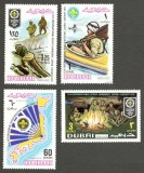 DUBAI, SCUTISM - SERIE COMPLETĂ MNH