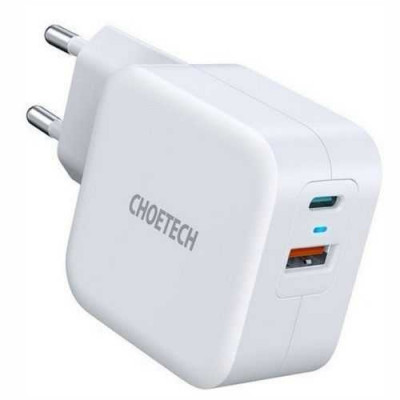 Incarcator retea Choetech, Quick Charge 3.0, USB Type C, PD 3.0, 18 W, Alb foto