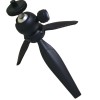 Mini Trepied Profesional StartONTeam, Cap Bila 360&deg;, Camera Foto/Video, DSLR, Vlogging, Stabilizator Smartphone, Negru, Portabil