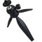 Mini Trepied Profesional, Cap cu bila rotativa, pentru Camera Foto Video sau Vlogging, Negru