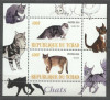 Chad 2010 Cats, perf. sheet, MNH S.121, Nestampilat