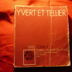 Catalog Yvert - Europa de Vest 1992 , 1112pag