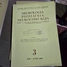 Revista Neurologia, Psihiatria, Neurochirurgia nr.3/1969