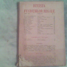 Revista Fundatiilor Regale anul XII-nr.6-Iunie 1945