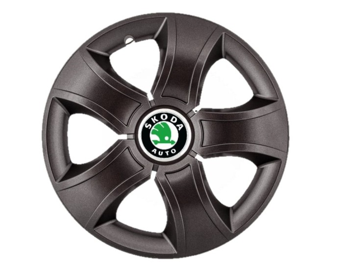 Set 4 capace roti Bis R16 pentru gama auto Skoda