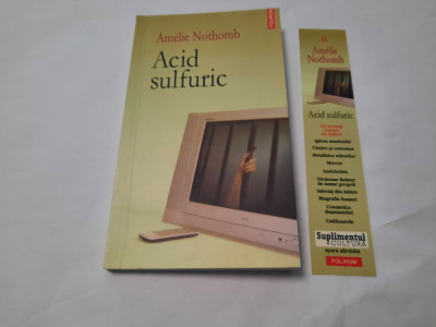 Acid sulfuric- Amelie Nothomb RF22/1 foto