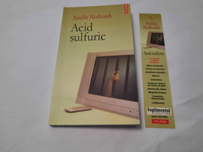 Acid sulfuric- Amelie Nothomb RF22/1