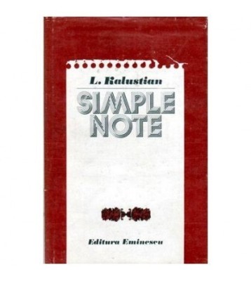 L. Kalustian - Simple note - 104242 foto