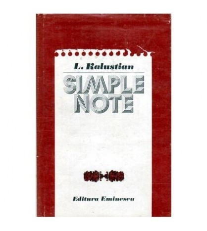 L. Kalustian - Simple note - 104242