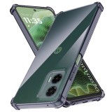 Husa Motorola Moto G35 Asteroid GSM Shockproof Clear Silicone, fumuriu