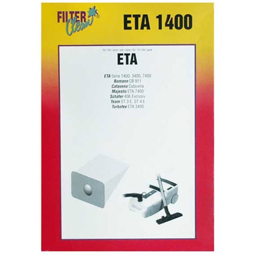 ETA140 STAUBSAUGERBEUTEL 8STK 000020-K FILTERCLEAN