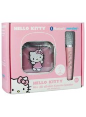 Otl Hello Kitty Popsing Led Light Up Wireless Karaoke Speaker With Microphone