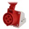 Conector AC trifazat 16A 400V IP44