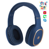 Casti Handsfree Bluetooth Wireless NGS Artica Pride Dark Blue
