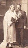 AMS @ - FOTO RADAUTI BUCOVINA, FOTOGRAF SLUȘARIUC LEON, TINERI CASATORITI, PLUTONIER MAJOR WW2, PERIOADA INTERBELICA, MILITAR