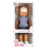 Papusa Dollz And More, Tina in tinuta casual, Albastru, 45 cm