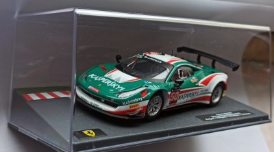Macheta Ferrari 458 Italia GT3 24h Spa 2015 - Bburago/Altaya 1/43 foto
