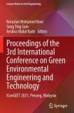 Proceedings of the 3rd International Conference on Green Environmental Engineering and Technology: Icongeet 2021, Penang, Malaysia