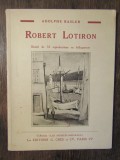 Robert Lotiron - Adolphe Basler