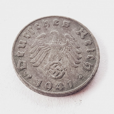 Germania Nazistă 5 reichspfennig 1941 D (Munchen) foto