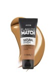 Fond de ten Flawless Match Natural Finish 345 N (Soft Honey) &ndash; Machiaj perfect,, Avon