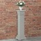 Gossi suport de plante clasic forma stalp patrat gri 17x17x66 cm mdf