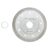 Disc diamantat turbo continuu 115x1,5x22,23 mm pentru gresie si faianta