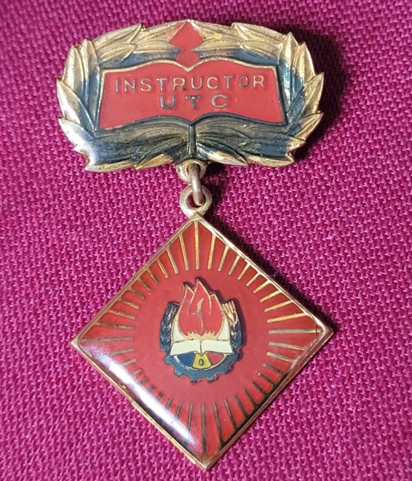 Insigna Pionier Instructor UTC
