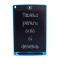 Tableta LCD pentru scris si desenat, DigiTab, 8.5&quot;, albastru