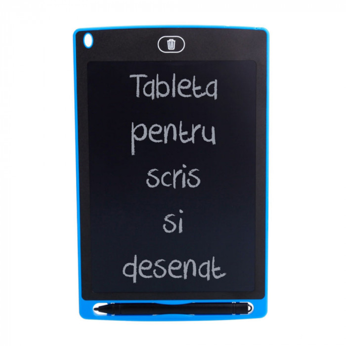 Tableta LCD pentru scris si desenat, DigiTab, 8.5&quot;, albastru