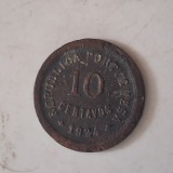 Portugalia - 10 centavos 1924