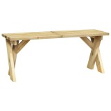 Cumpara ieftin Banca de gradina, 110 cm, lemn de pin tratat