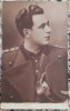 Sublocotenent roman din perioada interbelica// foto tip CP, Romania 1900 - 1950, Portrete