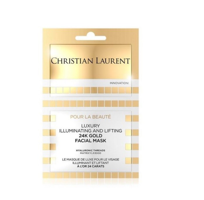 Masca de fata Christian Laurent, cu efect de lifting si iluminare cu aur de 24K, 10 ml Masca de fata Christian Laurent, cu efect de lifting si iluminare cu aur de 24K, 10 ml