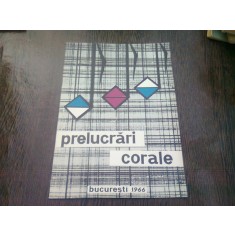 PRELUCRARI CORALE PARTITURI