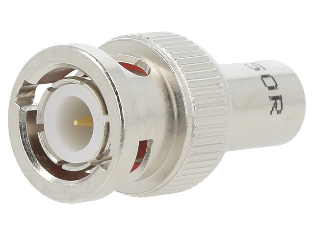Conector Terminator BNC Drept 50&Omega;