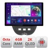 Navigatie dedicata Edonav Citroen C1 Peugeot 107 Toyota Aygo 2005-2014, Ecran 2K QLED 13&quot;,Octacore,4Gb RAM,32Gb Hdd,4G,360,DSP,Carplay,Bluetooth V1 Ca